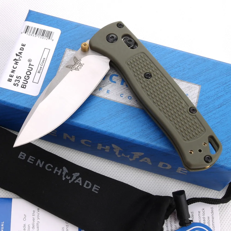 Benchmade 535/535S Bugout Art Tool Green - Mega Hunt™