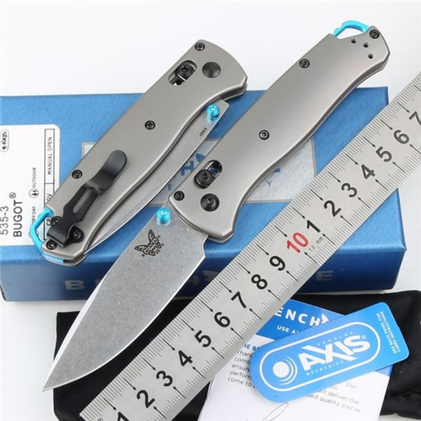 Benchmade BM535 Art Tool Silver - Mega Hunt™