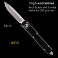 Microtech Tool For Hunting Black Handle