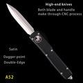 Microtech Tool For Hunting Black Handle