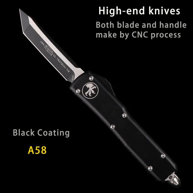 Microtech Tool For Hunting Black